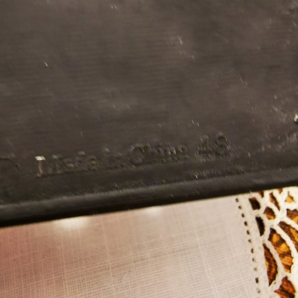 Trio of Embossed Allen and Roth Cast Bronze Light Switch Plates Covers - Picture 8 of 11